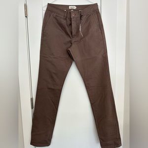 Taylor Stitch 100% Cotton Slim Chinos size 33x34 Never Worn with Tags